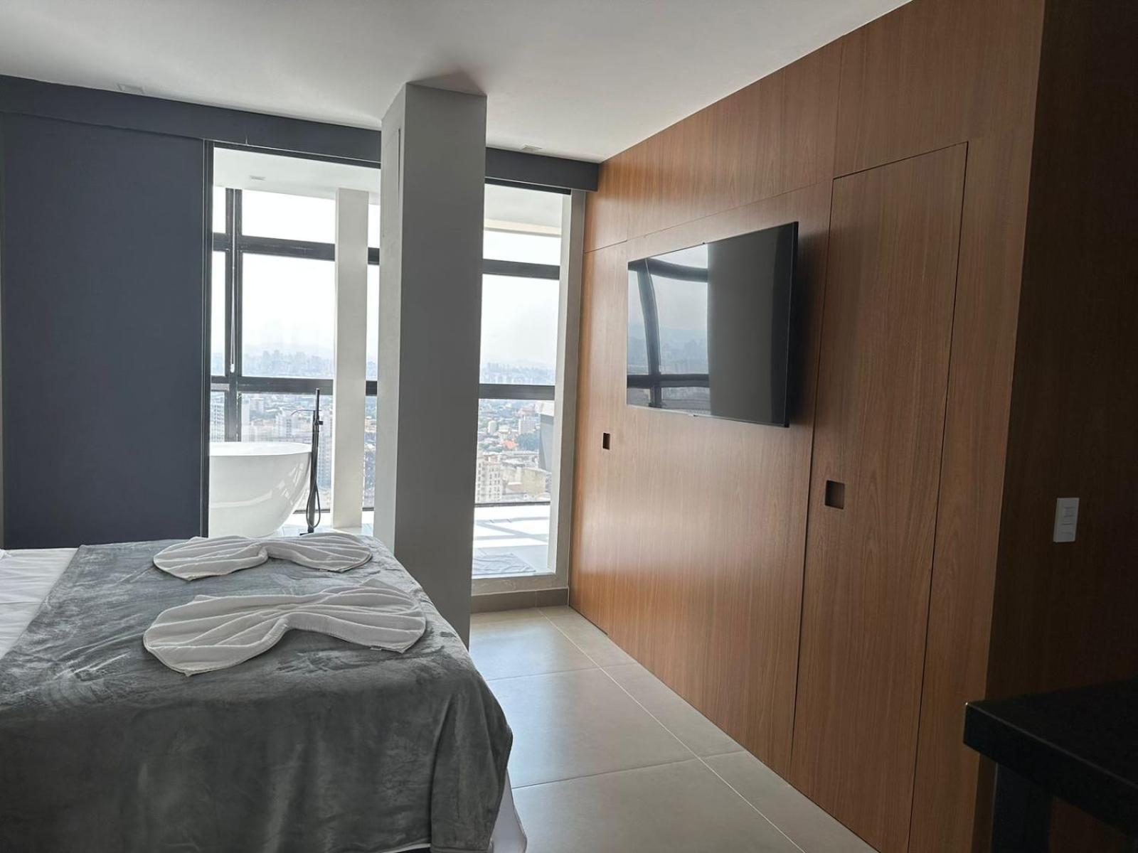 דירות סאו פאולו Sky Loft - Andar 41 מראה חיצוני תמונה