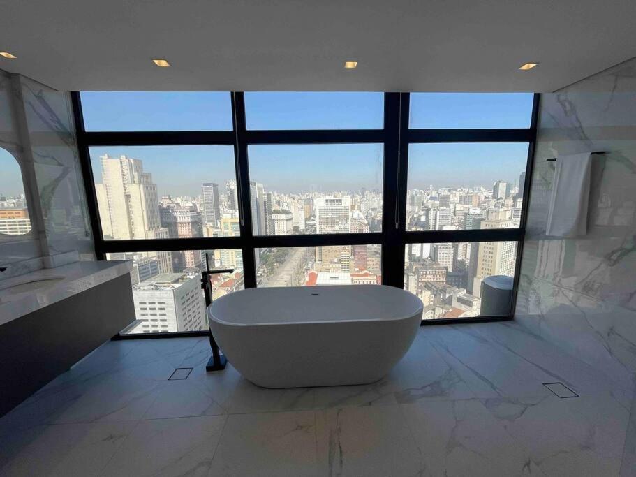 דירות סאו פאולו Sky Loft - Andar 41 מראה חיצוני תמונה