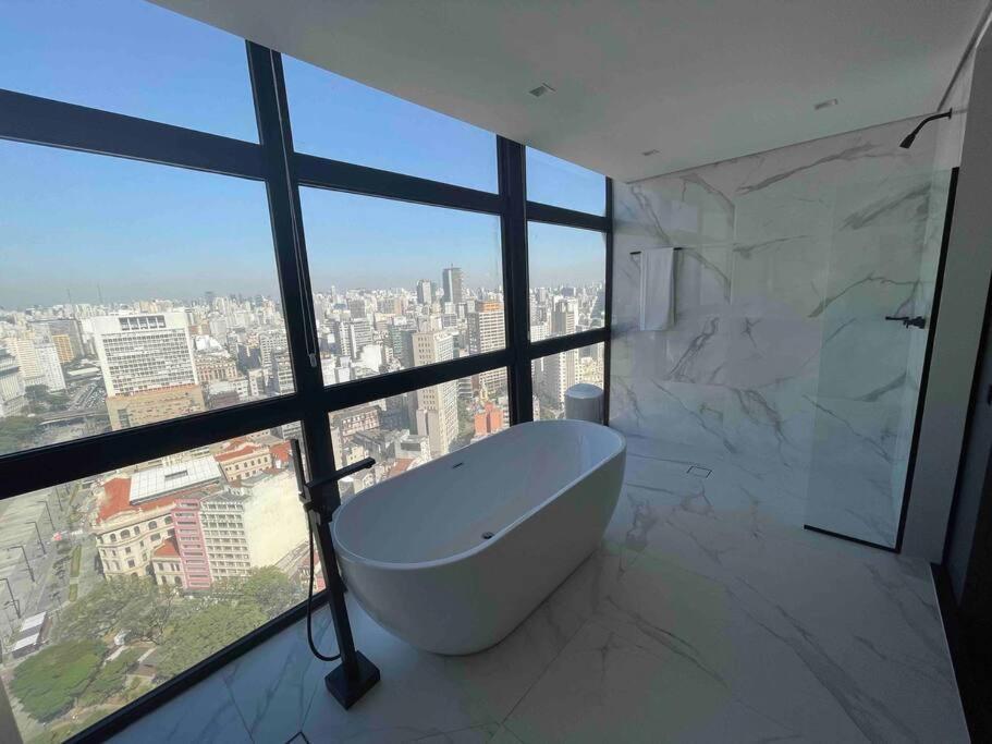 דירות סאו פאולו Sky Loft - Andar 41 מראה חיצוני תמונה