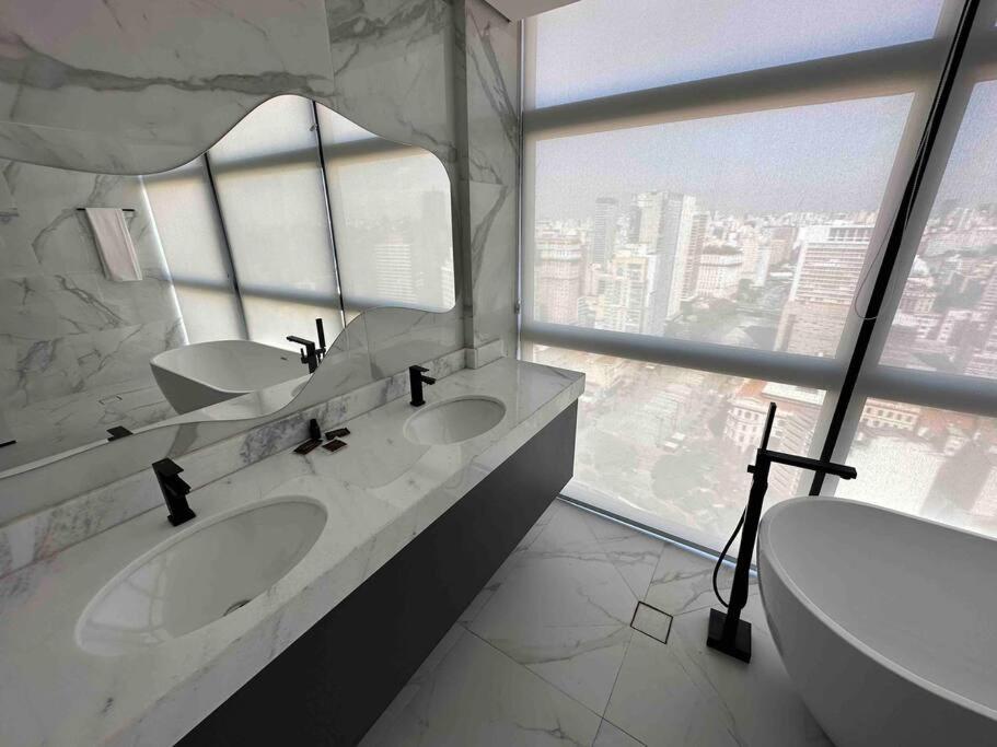 דירות סאו פאולו Sky Loft - Andar 41 מראה חיצוני תמונה