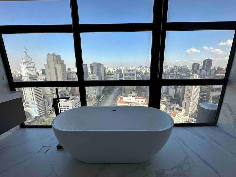 דירות סאו פאולו Sky Loft - Andar 41 מראה חיצוני תמונה