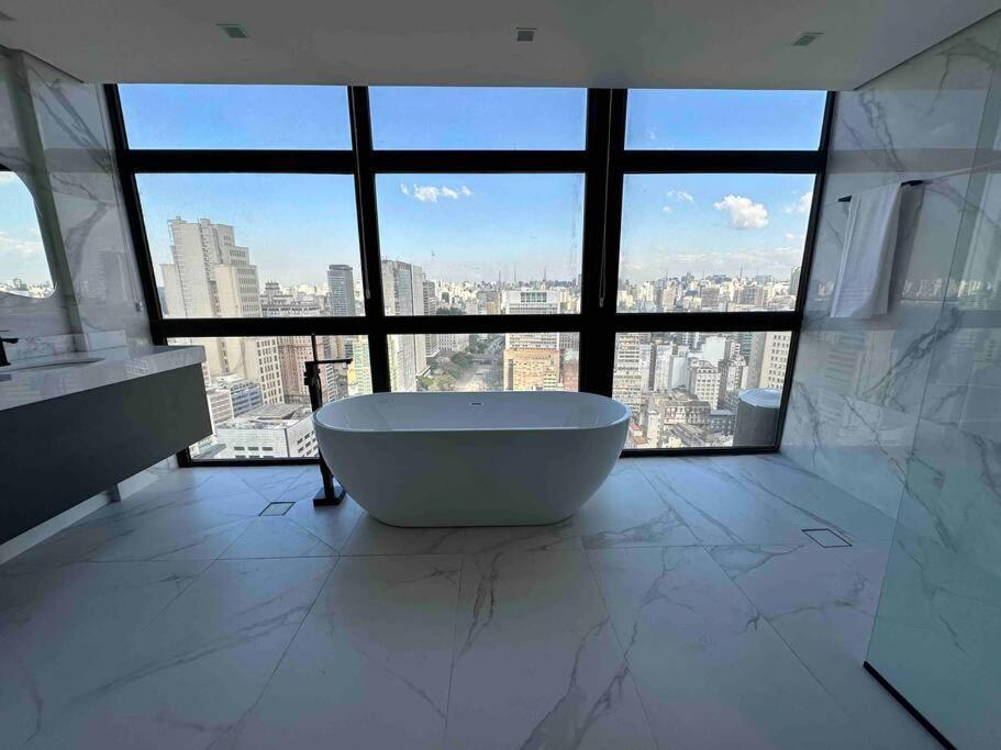 דירות סאו פאולו Sky Loft - Andar 41 מראה חיצוני תמונה